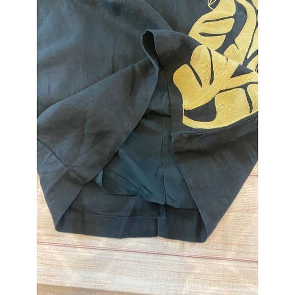 NWT Banana Republic Women's Botanica Embroidered Linen Mini Dress - XS - Picture 11 of 12